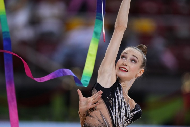 Бывшая российская гимнастка Варфоломеева завоевала четвёртое золото на чемпионате мира